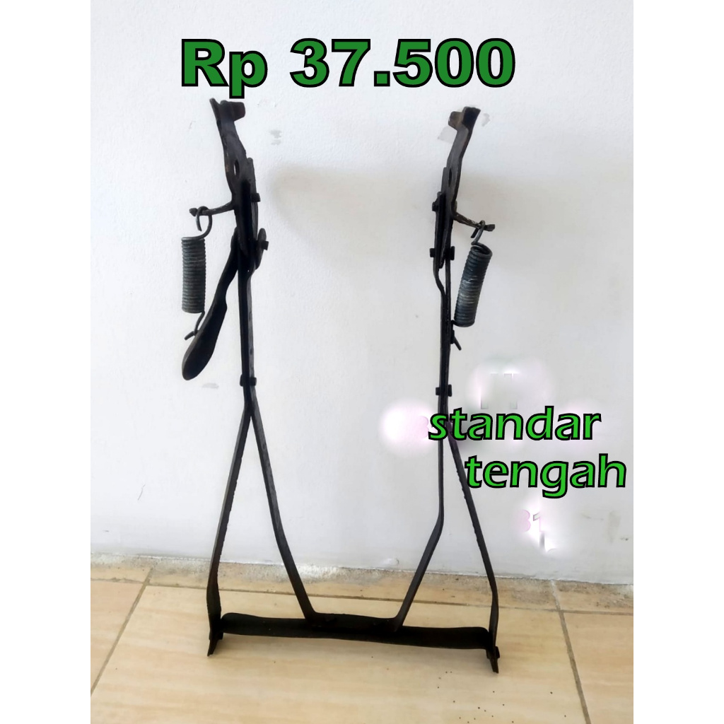 standar tengah onthel - standar berdiri sepeda onthel - jagrak berdiri sepeda onthel - jagang onthel