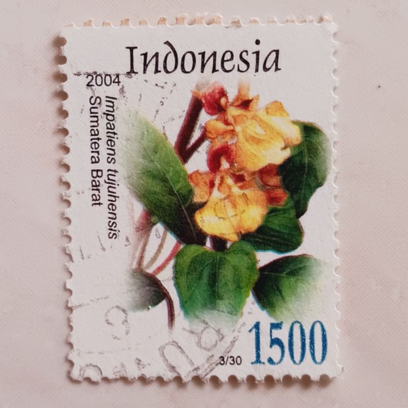 

(AD) Perangko Indonesia 2004 Flora - NKRI 1.500 rhpiah Used (3/30)
