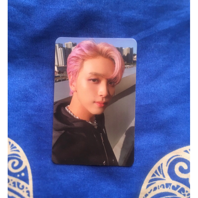 pc haechan random trading card 2 baddies ver d / pc haechan tc selca 2baddies