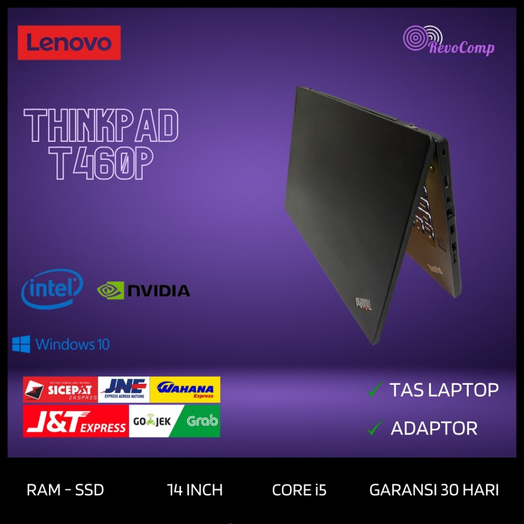 Laptop Lenovo Thinkpad T460P - Core i7 6820HQ - Ram - SSD - NVIDIA 2GB