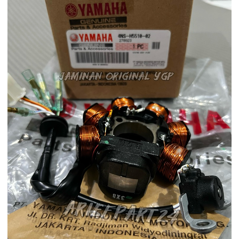 spul assy yamaha fizR spoll spull assy fiz R ORIGINAL spull spul stator 4NS-H5510-02
