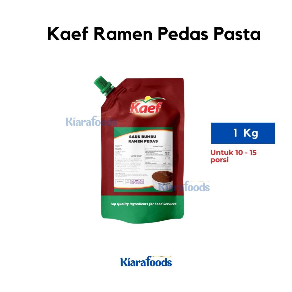 

KAEF Ramen Pedas | Bumbu Kuah Ramen | Pasta Bumbu Mie | Japanese Hotpot Shabu-Shabu 1kg
