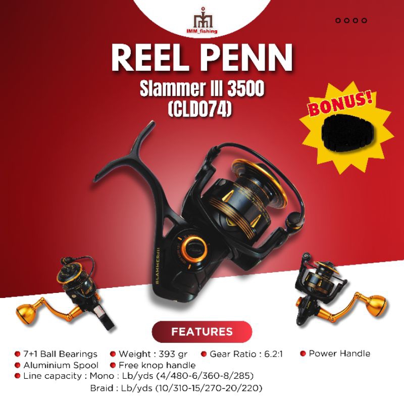 REEL PENN SLAMMER III