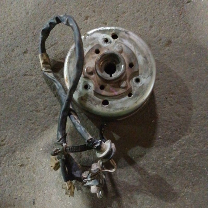 spul Magnit set motor yamaha Mio sporty /Mio smile bekas copotan original