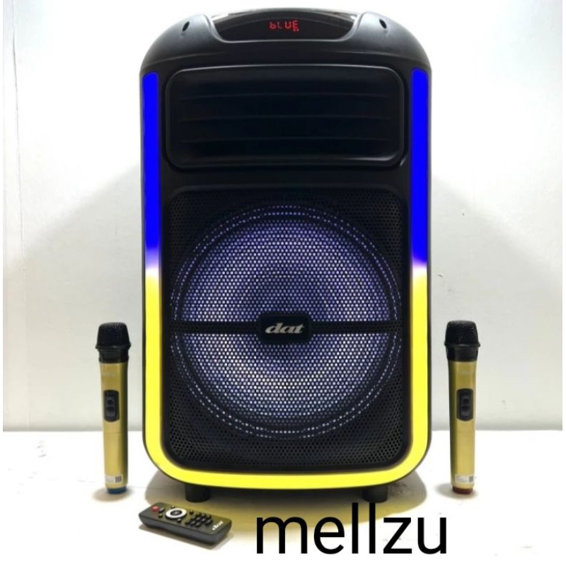 Speaker Portable Wireless Dat DT 1501 Turbo Original 15 inch