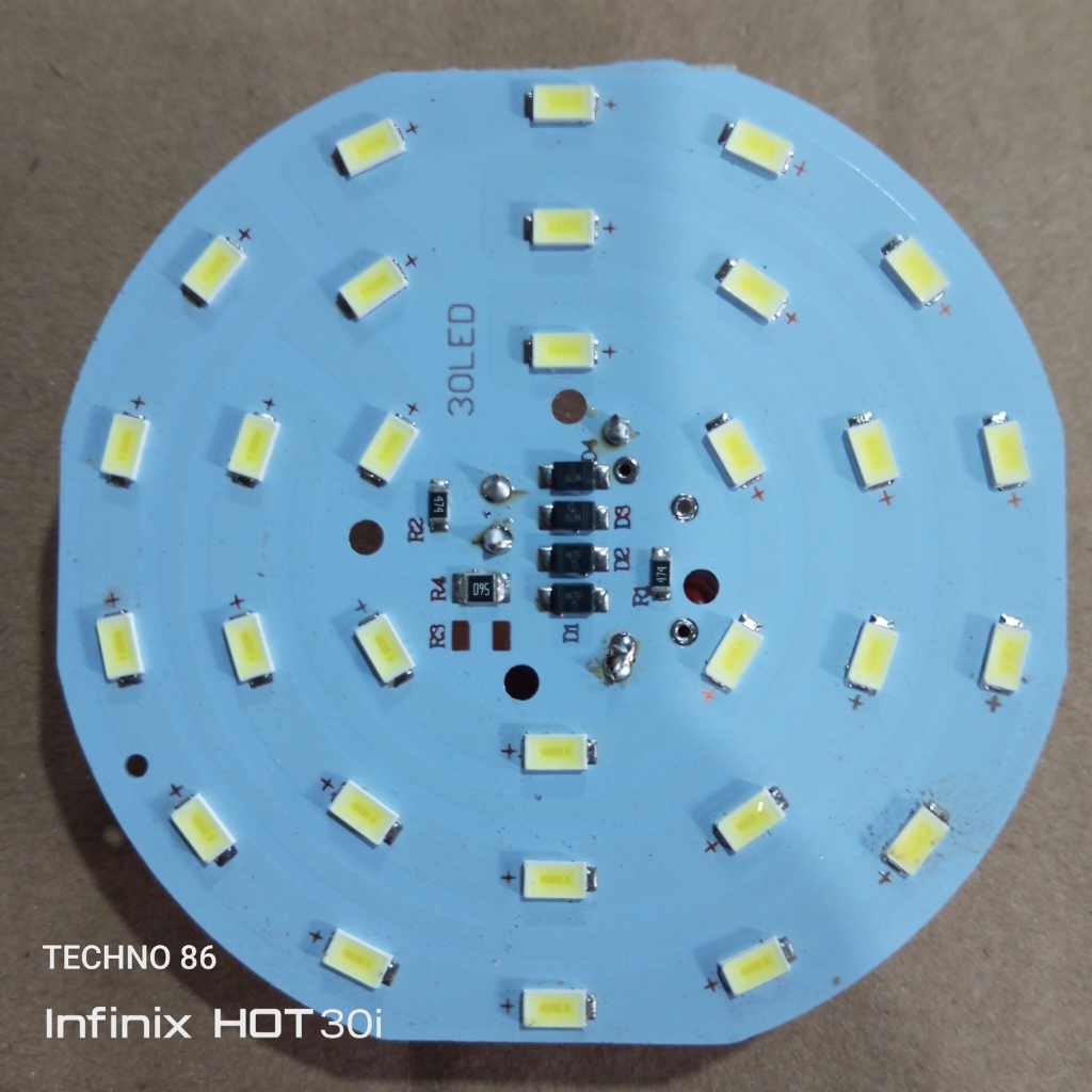 mesin Lampu LED fiber 30 watt Tanpa Komponen