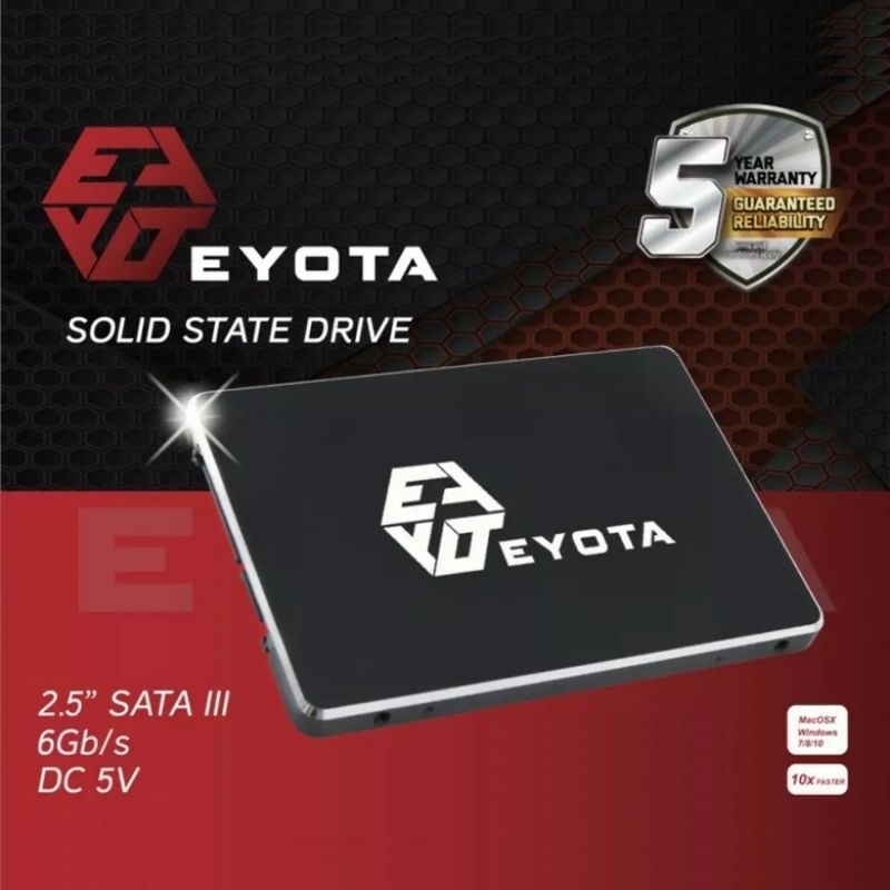 SSD EYOTA 128GB - 256GB - 512GB SATA III 2.5" 6GB/S