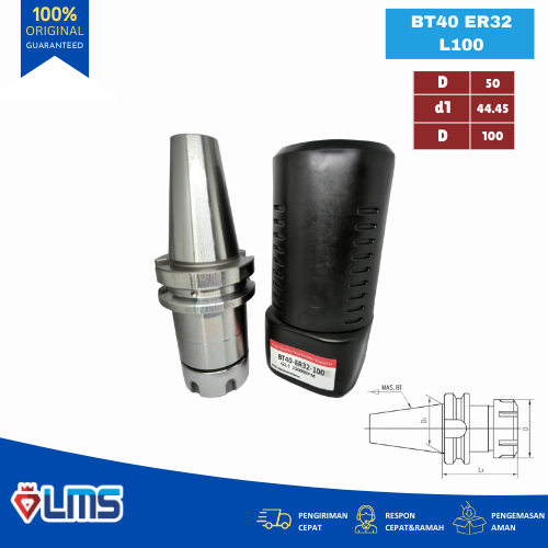 Arbor BT40 ER32 L100