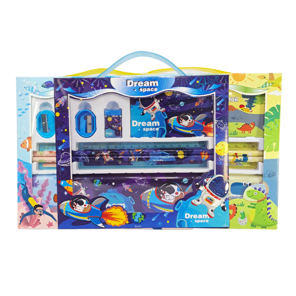 

Paket Alat Tulis 7 In 1 Stationery Set Berkarakter - YOYO8002A