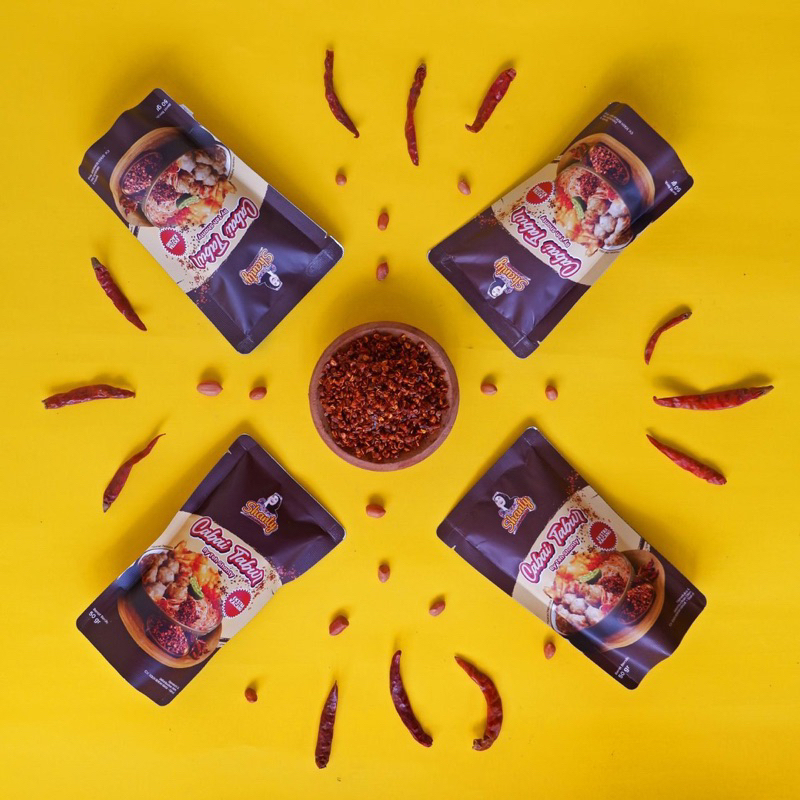 

[TEH SHANTY] Cuankie Bumbu Cikruh, Cabai Tabur Ekstra Kacang, & Terasi Merah Tabur Matang