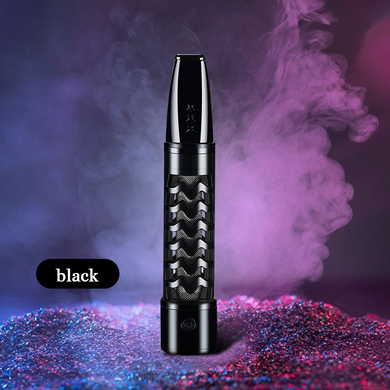 Asbak Portable Pipe Rechargeable with Lighter