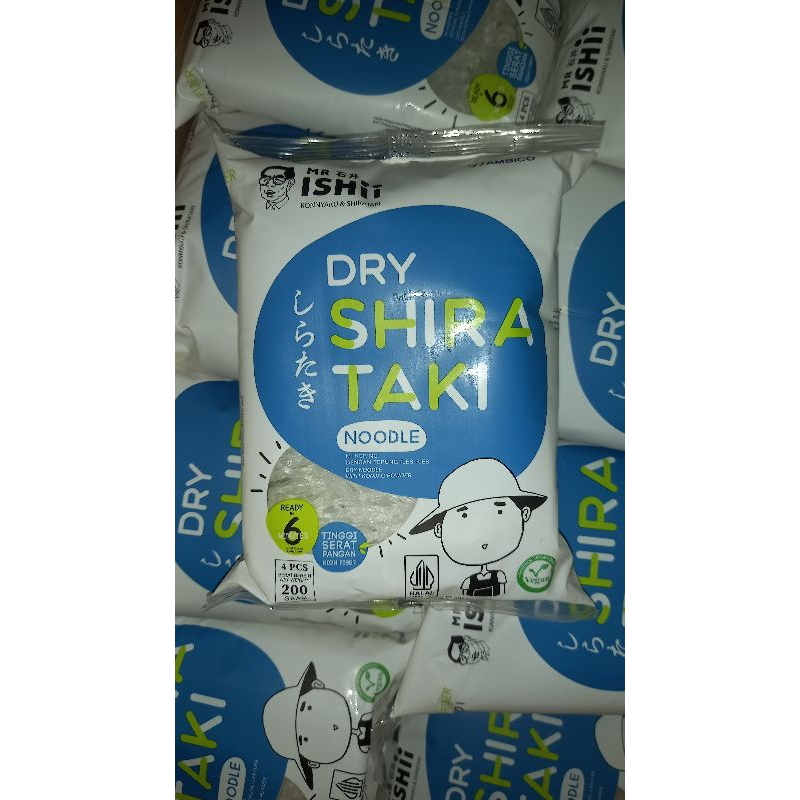 

Dry Shirataki - Mie Shirataki Kering 200 gram 4 keping