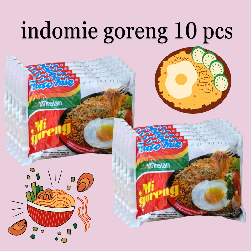 

lylyqia-Indomie goreng 10 pcs