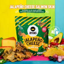 

IRVINS Jalapeno Cheese Salmon Skin (80 gr)