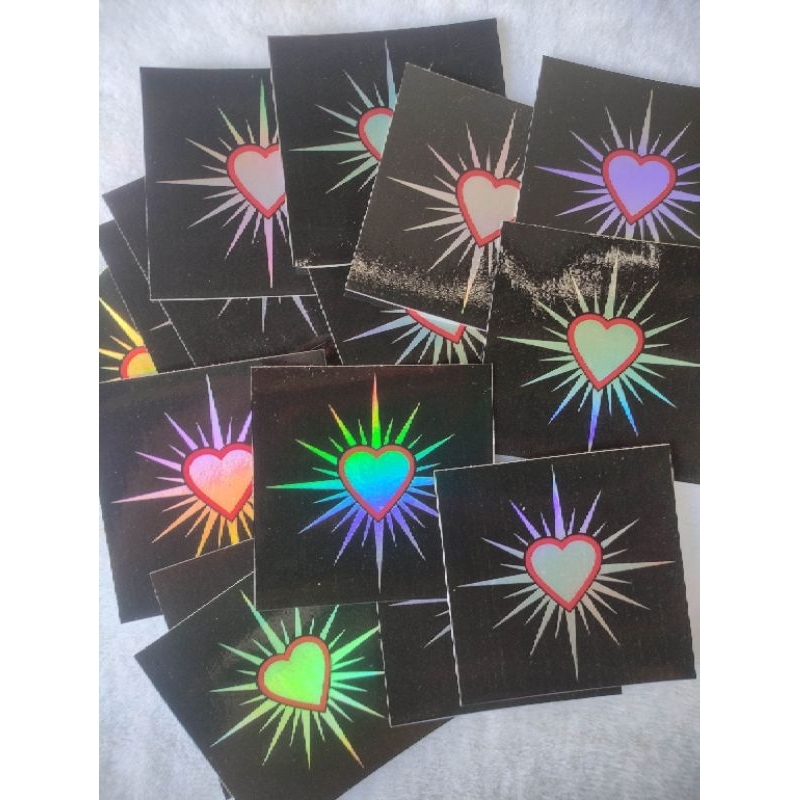 STIKER HATI BERSINAR / SH TERATE