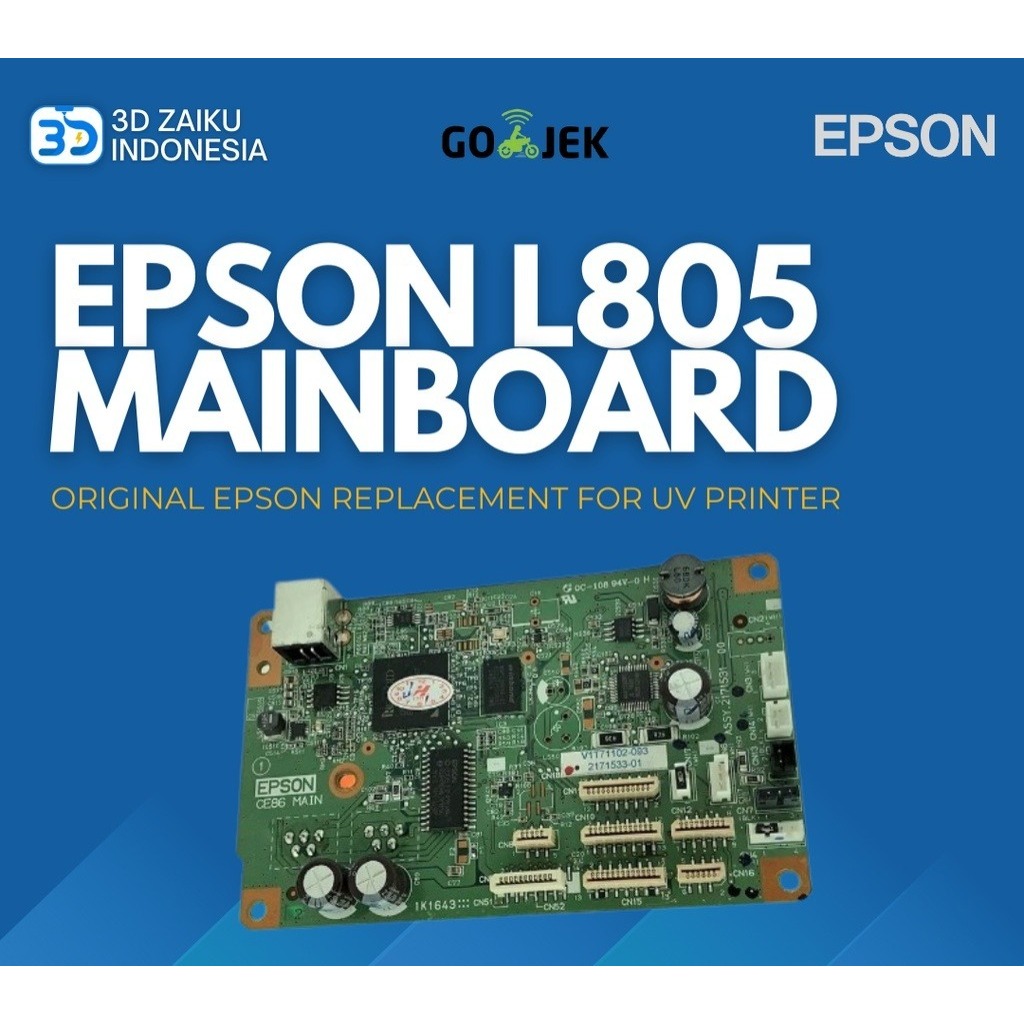 Original Epson with Wifi L805 Mainboard Replacement for UV Printer