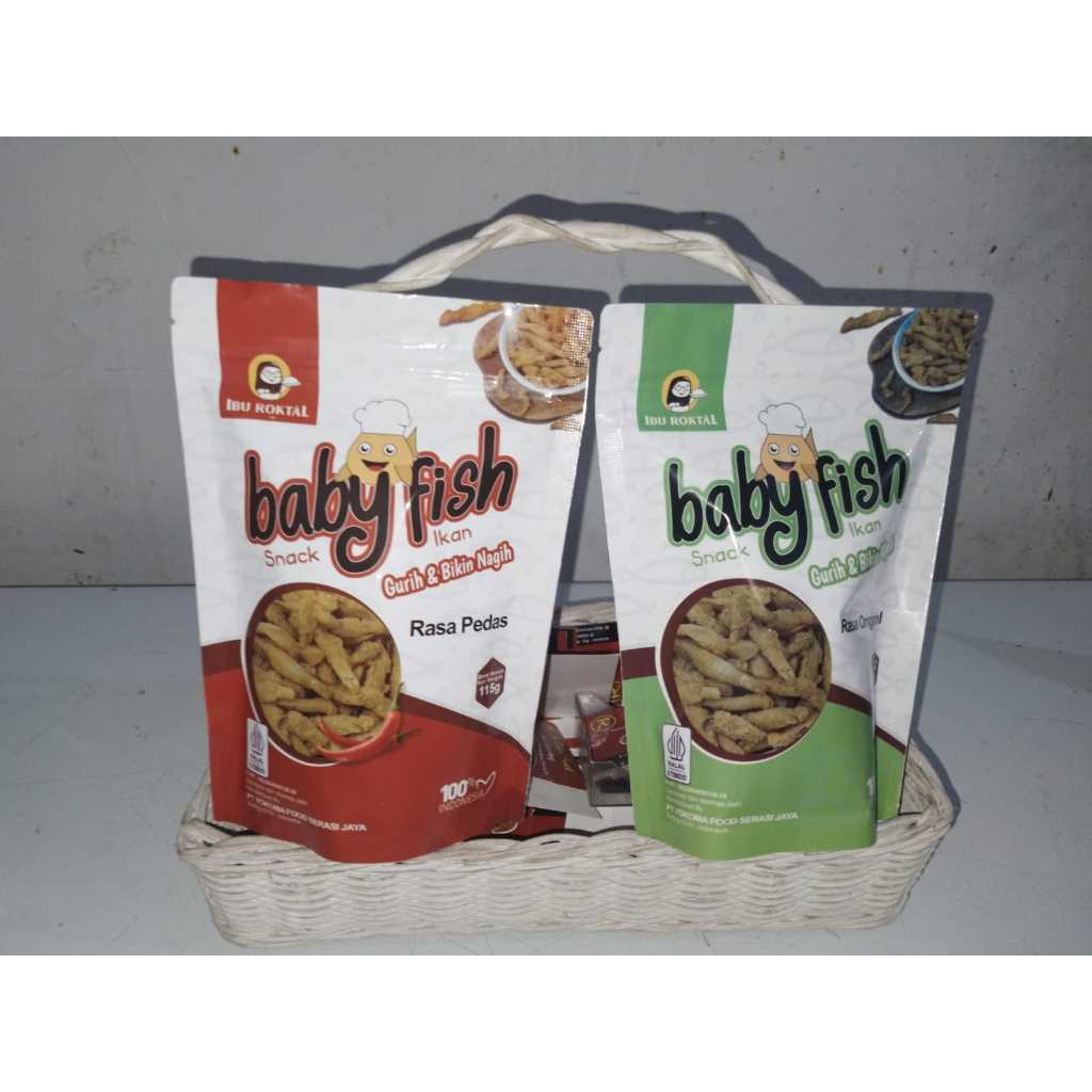 

Snack ikan Baby Fish