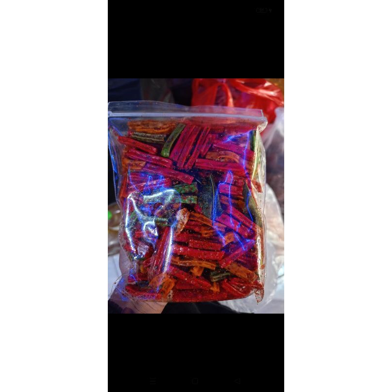 

krupuk beton pedas daun jeruk 250gram