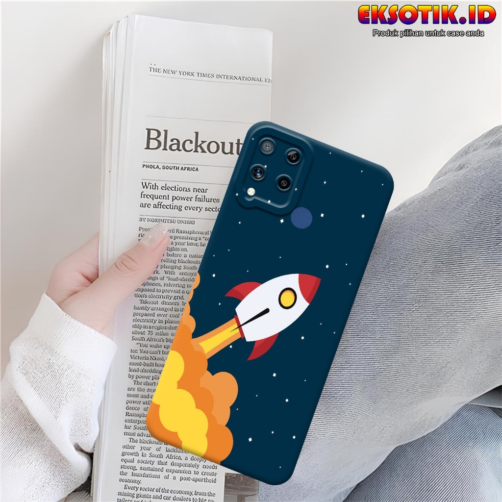 Case Realme C15 - Casing Realme C15 - Fashion Case Terbaru - Silikon Realme C15 - Motif Keren Dan Lu