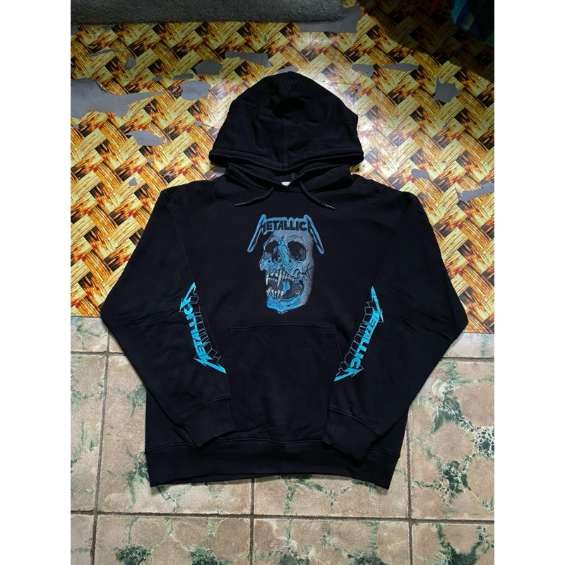 Hoodie GU x Metallica 2017 Second Vintage Rare Item