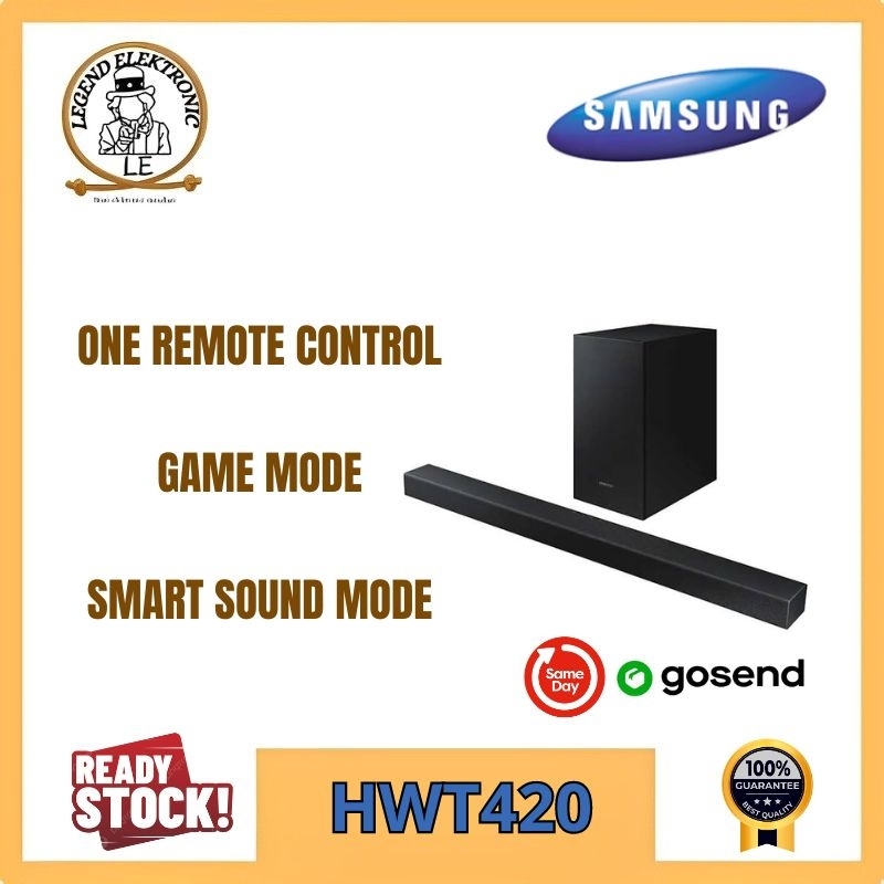 SAMSUNG SOUNDBAR HWT420 WIRELESS SOUNDBAR SAMSUNG 2.1 CH / HWT420