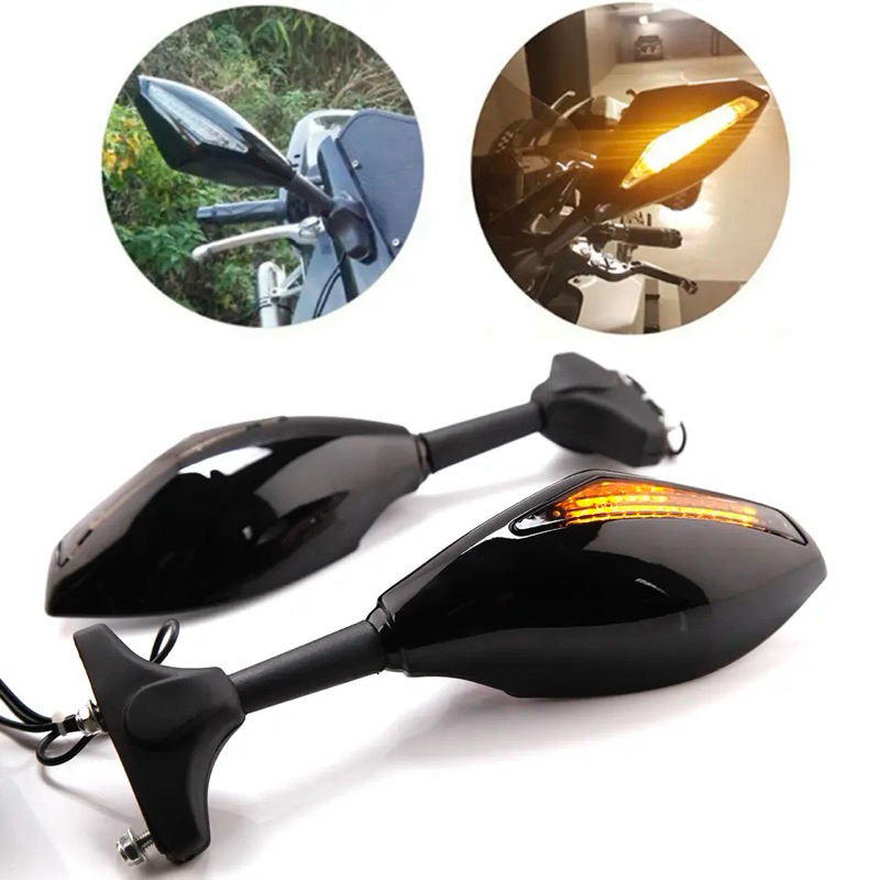 Spion Fairing Terbaru Spion Moge Plus Lampu Sen Spion Model CBR1000 Spion Winglet Stealth Spion