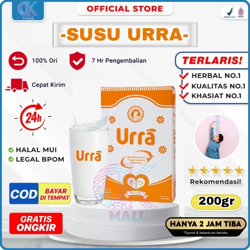 

URRA Susu Kambing Saneen Untuk Penambah Berat Badan & Tinggi Badan Anak - 1 Box