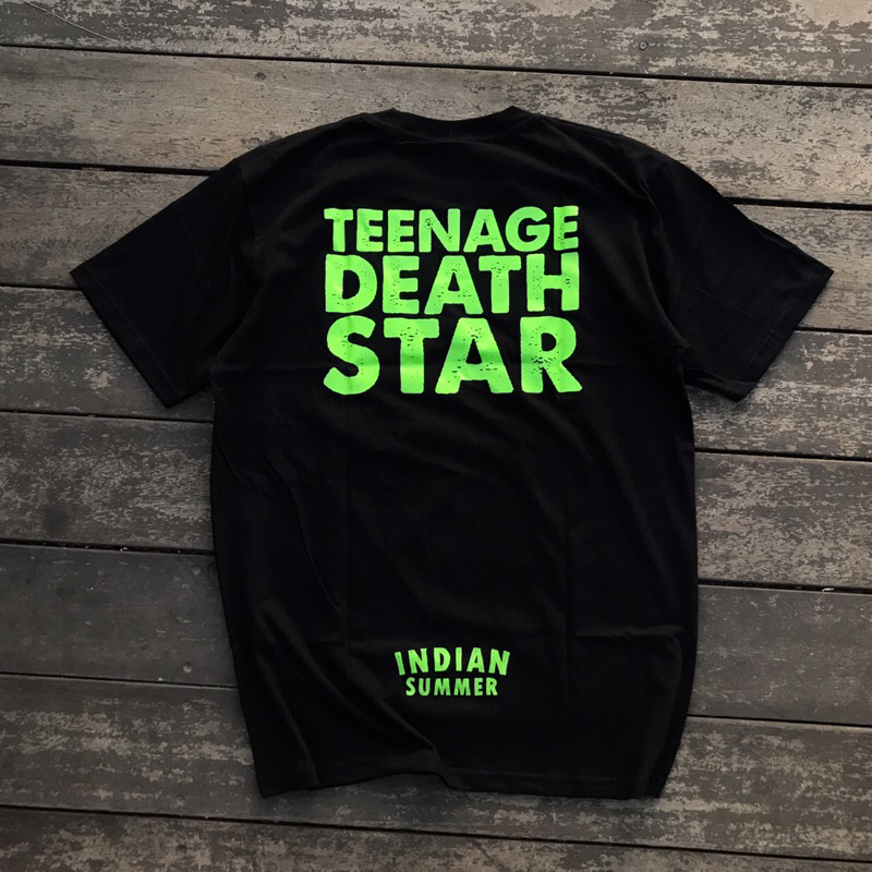 TEENAGE DEATH STAR INDIAN SUMMER TSHIRT BLACK