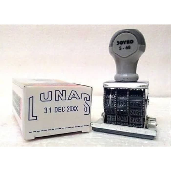 

Date Stamp Stempel Tanggal Lunas Joyko S-68 ( PCS )