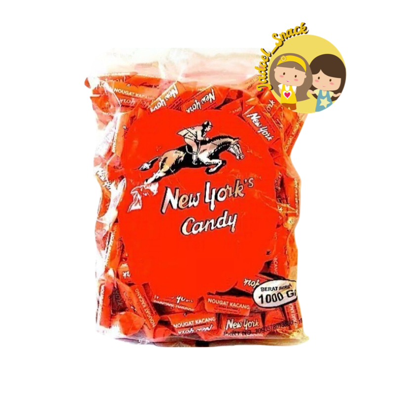 

GROSIR - Permen New York Naugat 1 KG Rasa Kacang by Jadoel_Snack