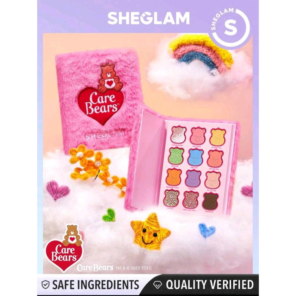 SHEGLAM  X Care Bears Share Your Care Palette