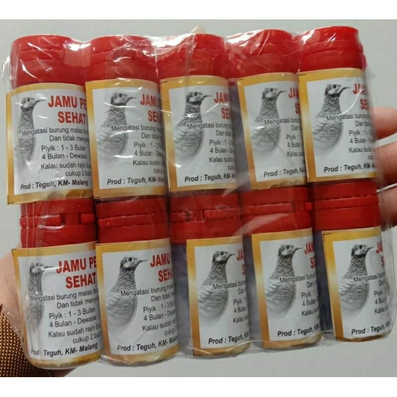 Jamu/Pil Burung Perkutut SEHAT GACOR 100%Original