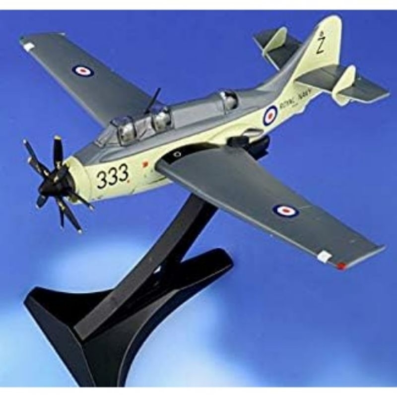 Pesawat Tempur AV72 Die Cast Metal Fairey Gannet XA420, 854 NAS 1957