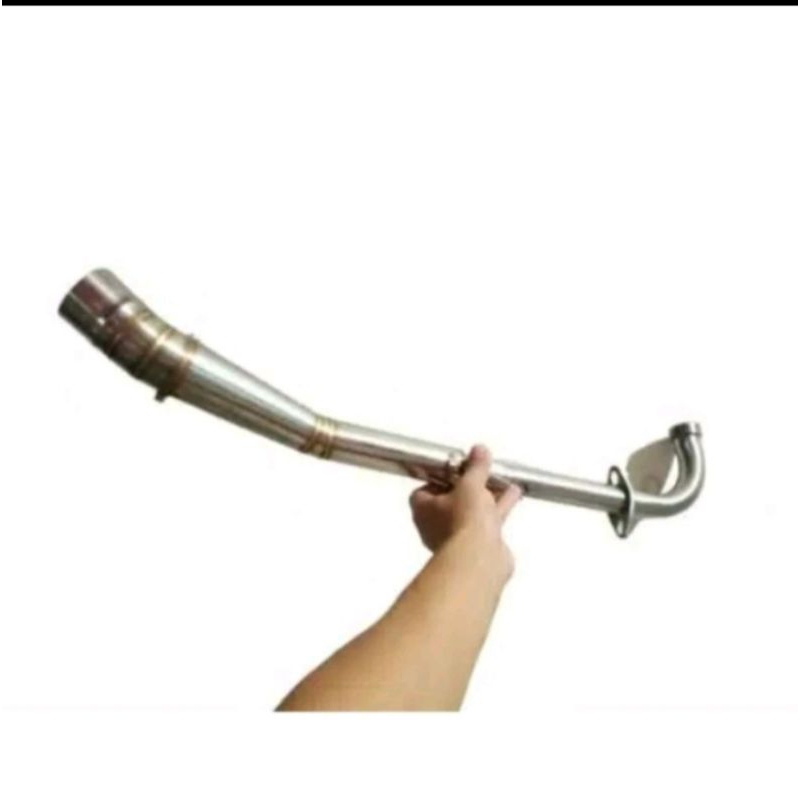 LEHER KNALPOT RACING BUAT MOTOR Supra fit DM 50Mm