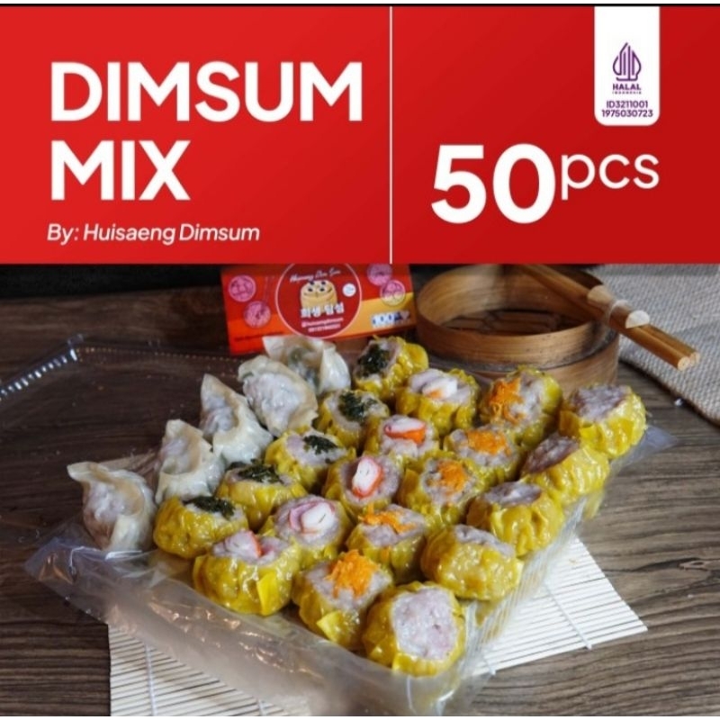 

Dimsum Premium Isi 50 pcs dengan Saus di Kota Bandung Indonesia Halal
