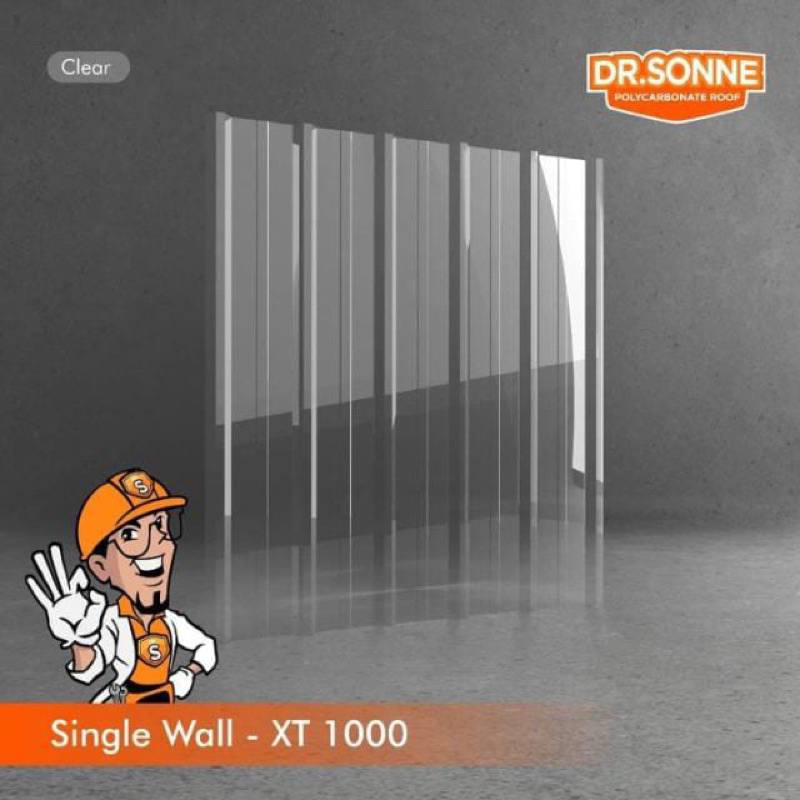 Spandek Transparant DR SONNE/GOTUFF