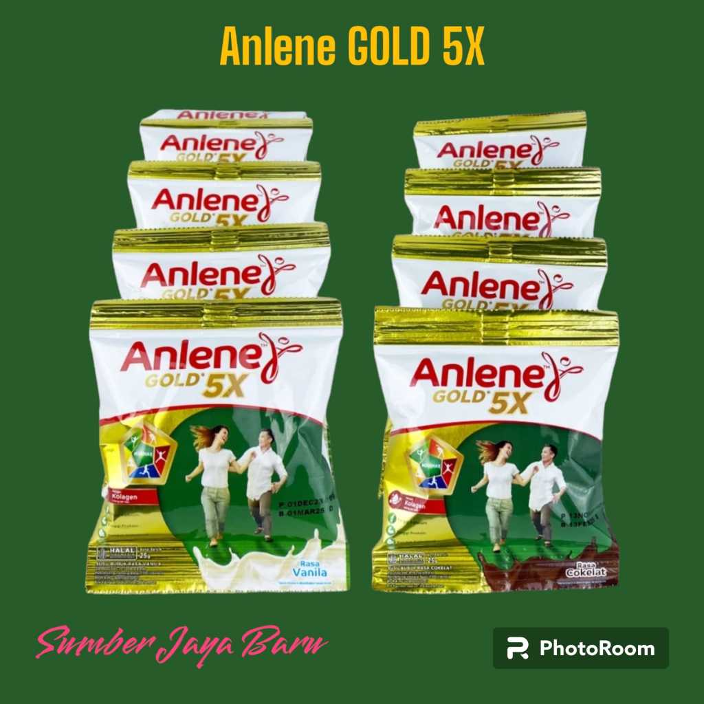 

Anlene Gold 5x | Isi 10 Sachet