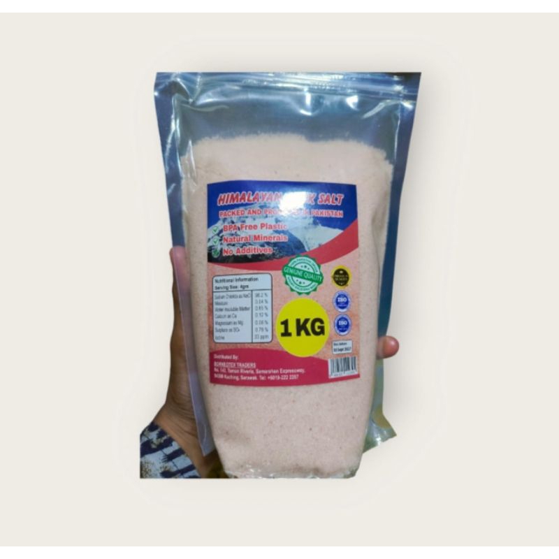 

Himalayan Salt Garam Himalaya 1kg Premium