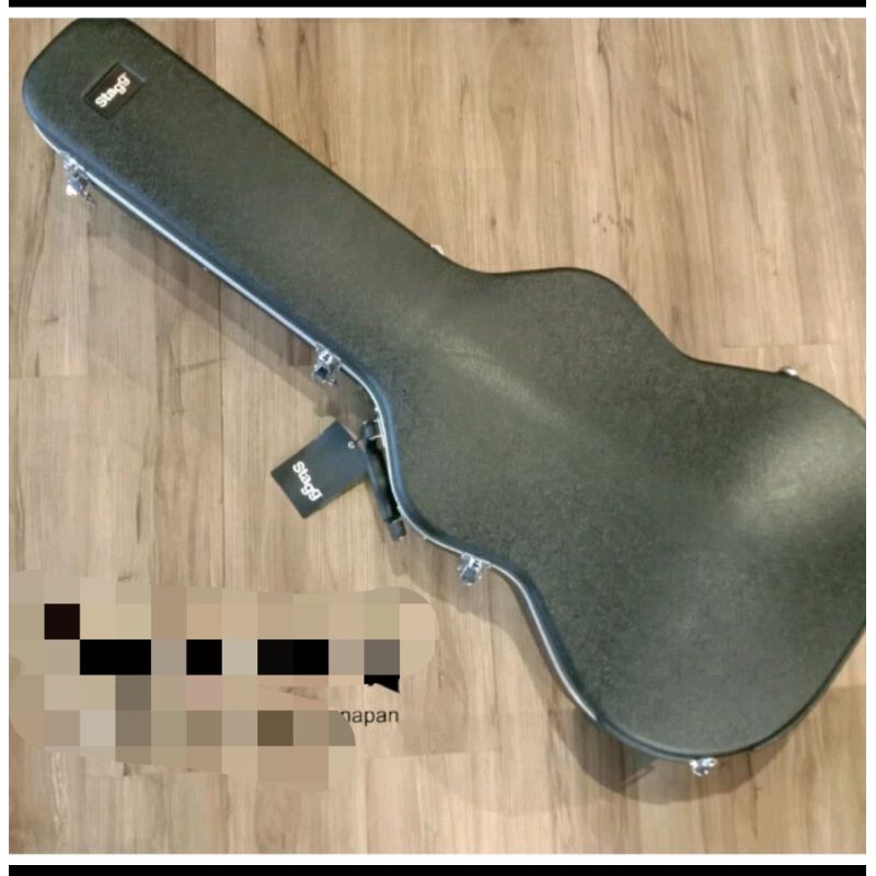 [Ready Stock] Stagg Abs2-c hardcase gitar classic 4/4 abs2c Stagg Original