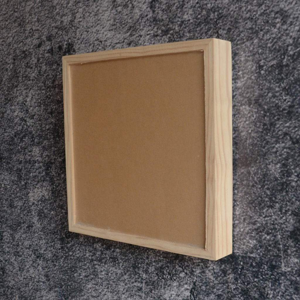 Bingkai Frame Pigura 3D (30x30)cm Tinggi 5cm + Akrilik