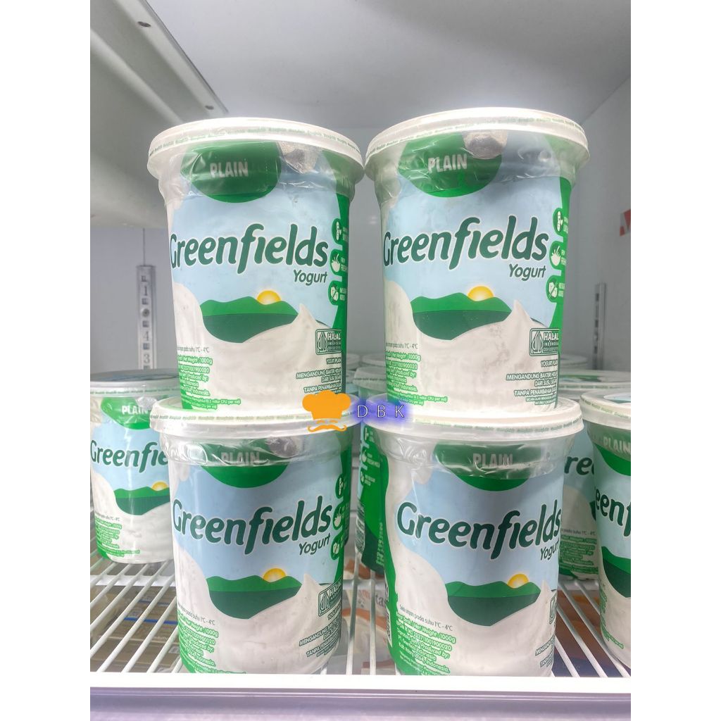 

RB Greenfield Yogurt Stirred 1Lt Yoghurt Plain Fruit Bukan Biokul