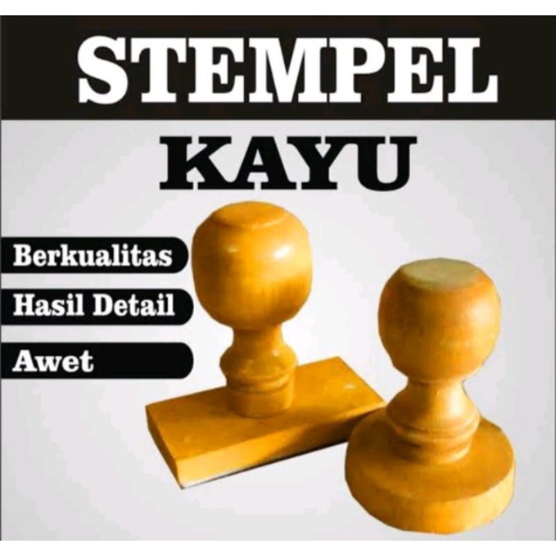 

Stempel kayu untuk keperluan sekolah/ kantor swasta / dinas pemerintahan dll