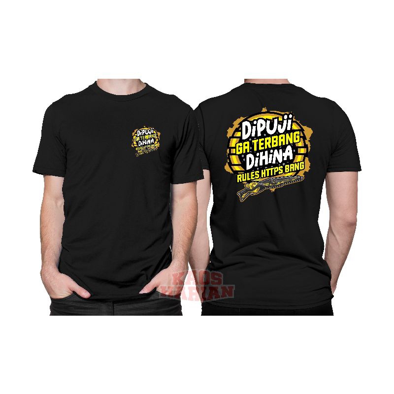 T-SHIRT KAOS DIPUJI GA TERBANG DIHINA RULES HT2PS BANG VERSI SG SOLARIS FF