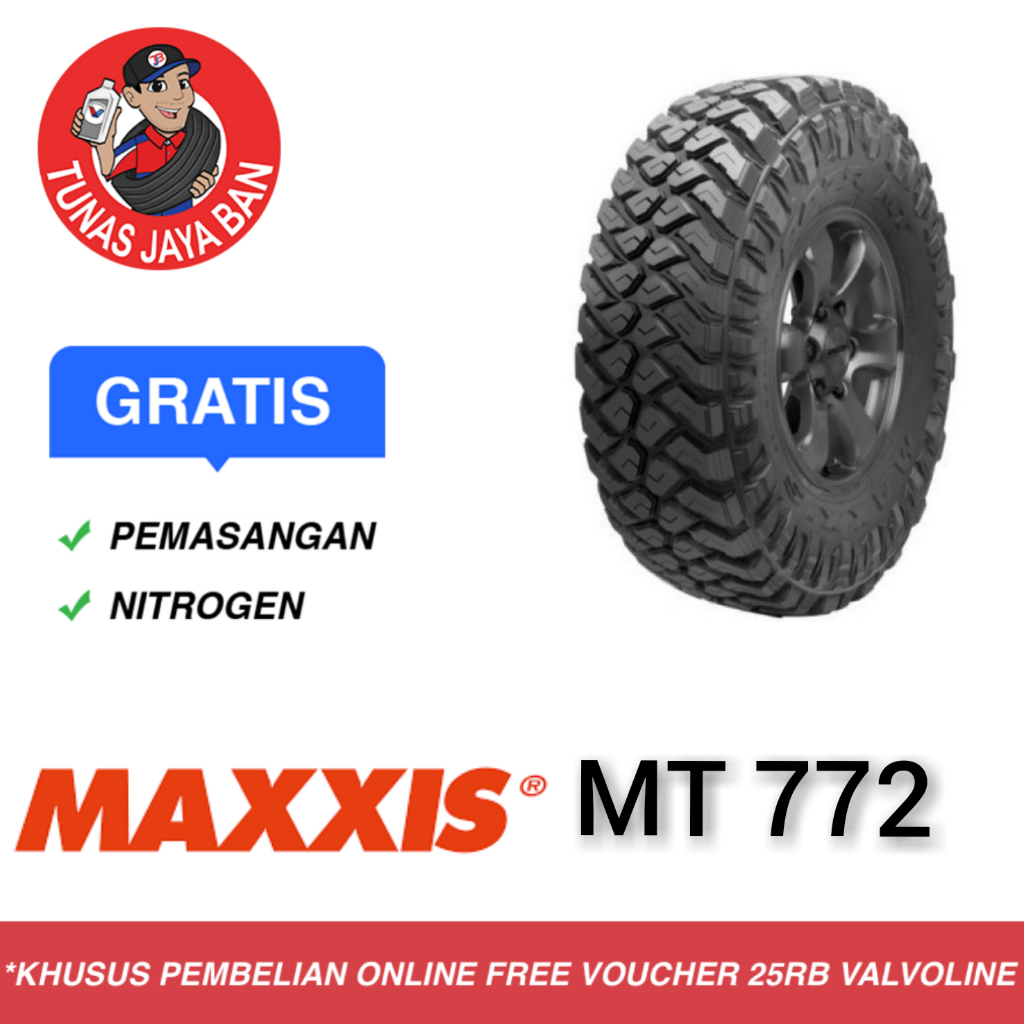 Ban Maxxis MT 772 33X10.5 R15 6PR Toko Surabaya 33 10.5 15