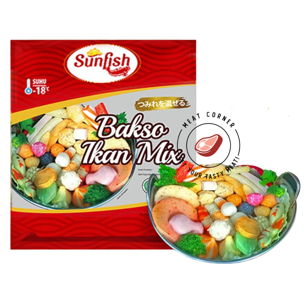 

Sunfish Bakso Ikan Mix Ori/Tomyum. Meat Corner Kota Bambu