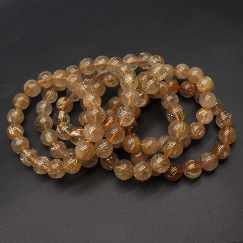 Gelang Batu Rambut Sedana Asli Ukuran 11-13 mm | Batu Rambut Sedana Jaminan 100% Asli | Gelang Spiri