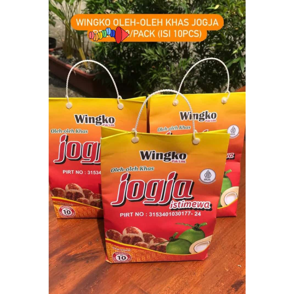 

Oleh Oleh Jogja Wingko isi 10pcs per pack, Ready Stock Delivery Jogja