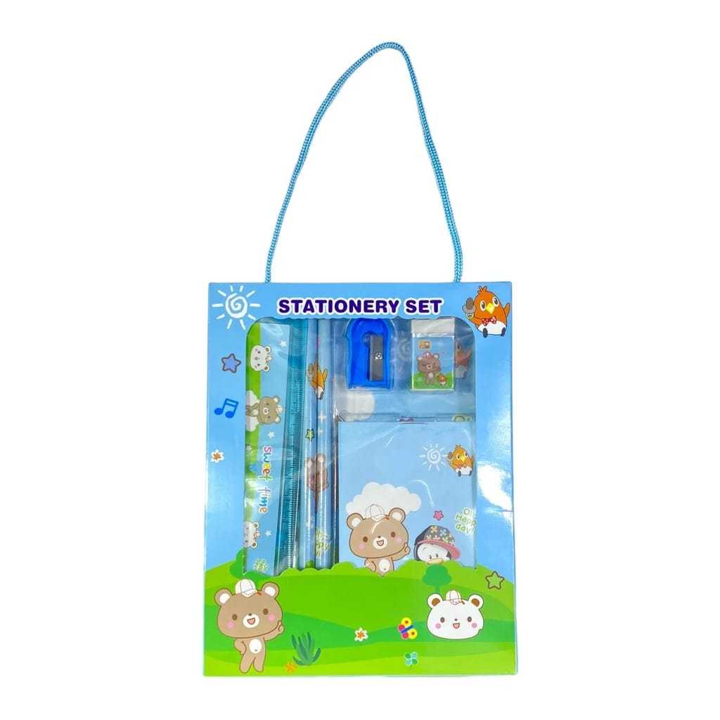 

[CUTIE BABY] Alat Tulis Set 6 in 1 Lucu Karakter