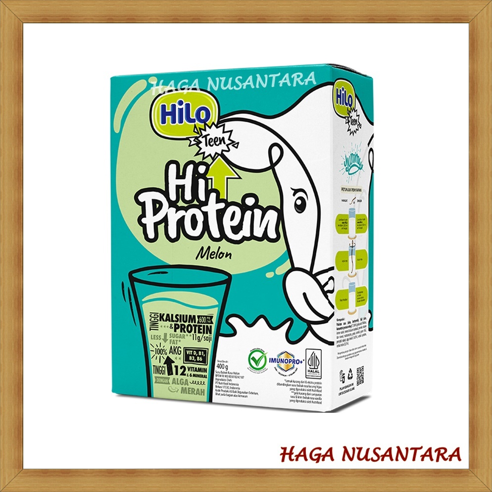 

Hilo Teen Hi Protein Melon 400 g | Hilo Teen Melon Tinggi Kalsium dan Protein 400gr