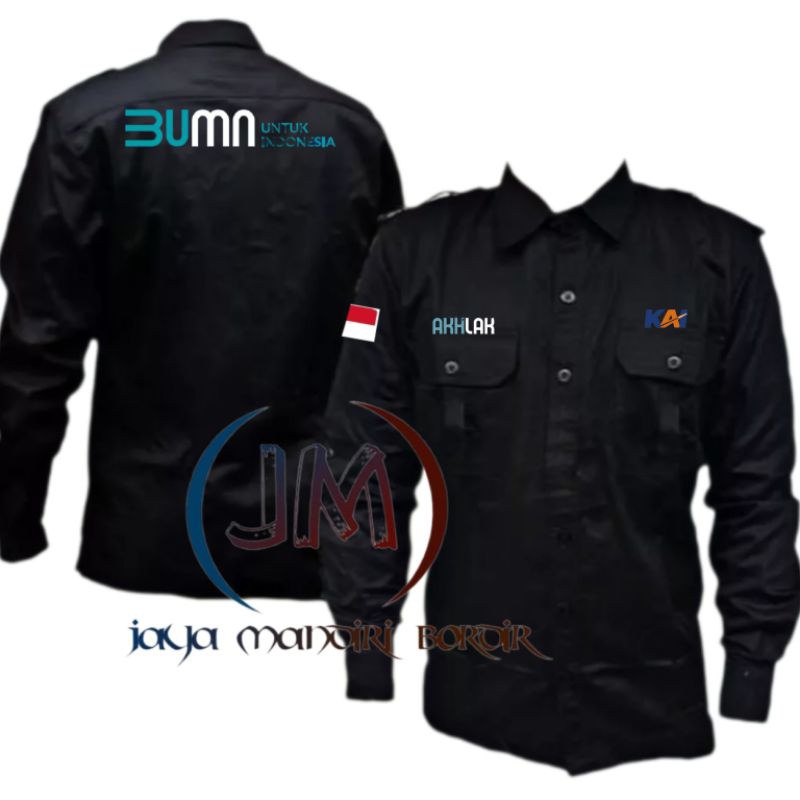 KEMEJA BUMN KAI BORDIR || KEMEJA KAI BORDIR || KEMEJA BUMN BORDIR